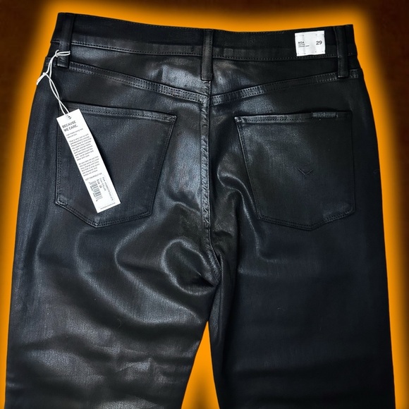 Hudson Jeans Women’s ‘Noa’ High-Rise Straight-Leg Cropped Jeans in “Stellar” 29 - Picture 14 of 16